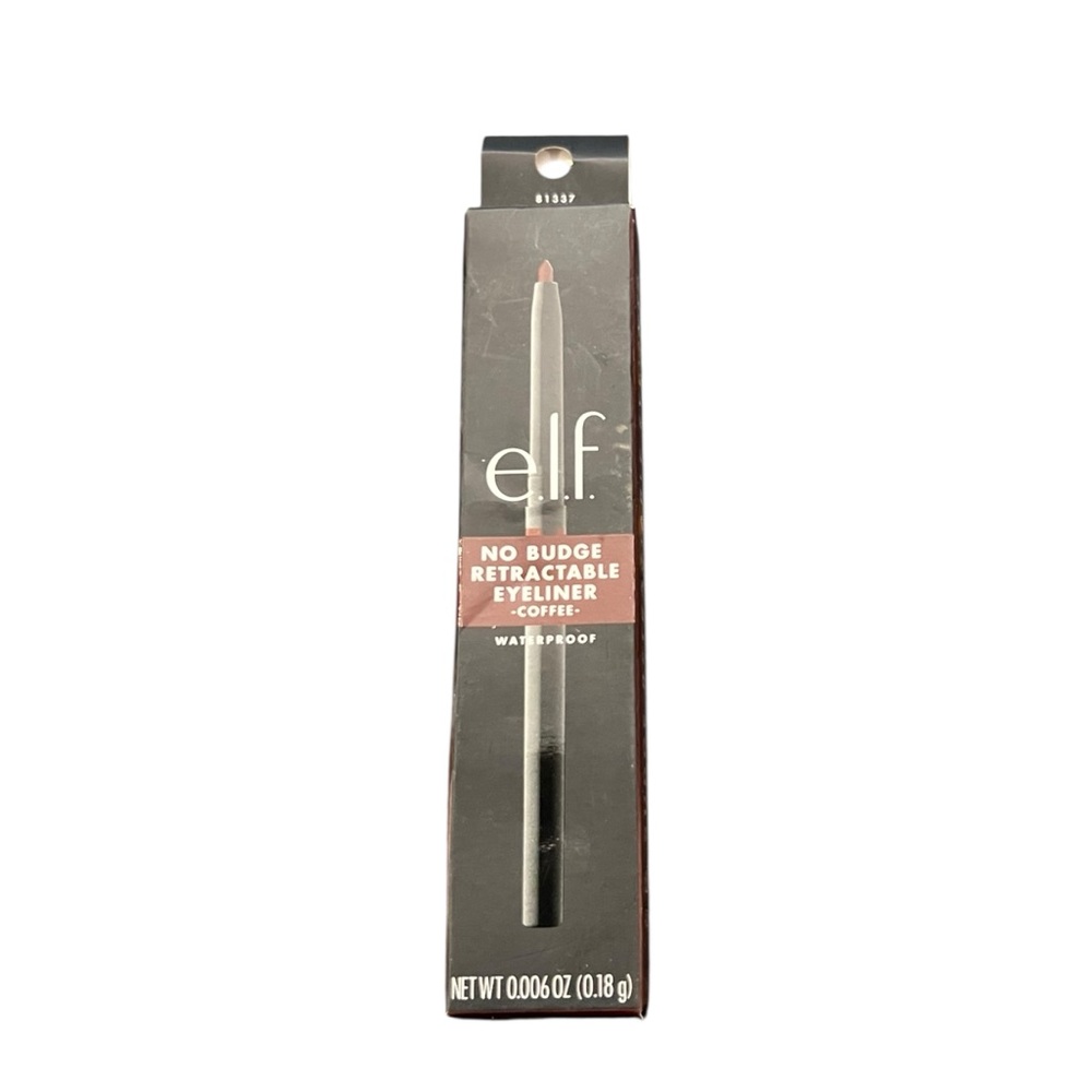 e.l.f.‎ Cosmetics No Budge Waterproof Retractable Eyeliner 81337 Coffee NEW